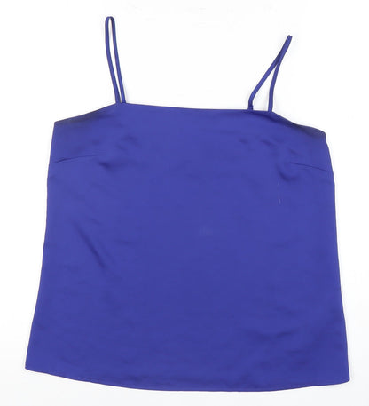 Womens UK Size 10 Warehouse Blue Camisole Tank
