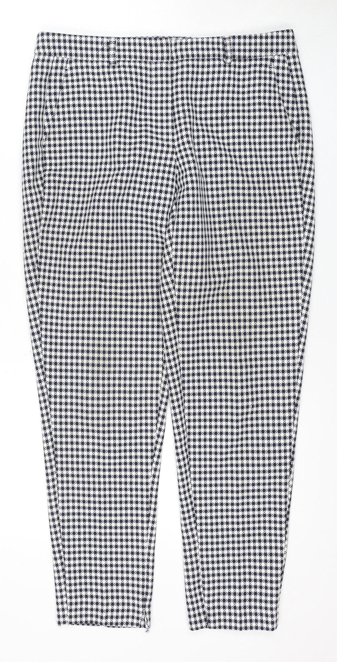 Womens UK Size 10 Dorothy Perkins Regular Fit  Multicoloured Trousers