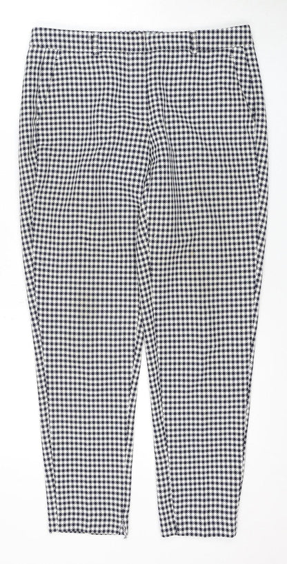 Womens UK Size 10 Dorothy Perkins Regular Fit  Multicoloured Trousers
