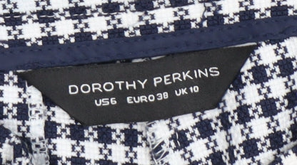 Womens UK Size 10 Dorothy Perkins Regular Fit  Multicoloured Trousers