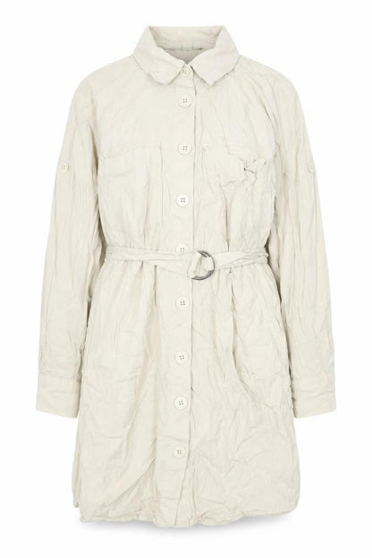 Womens UK Size 10 Topshop Beige Trench Coat