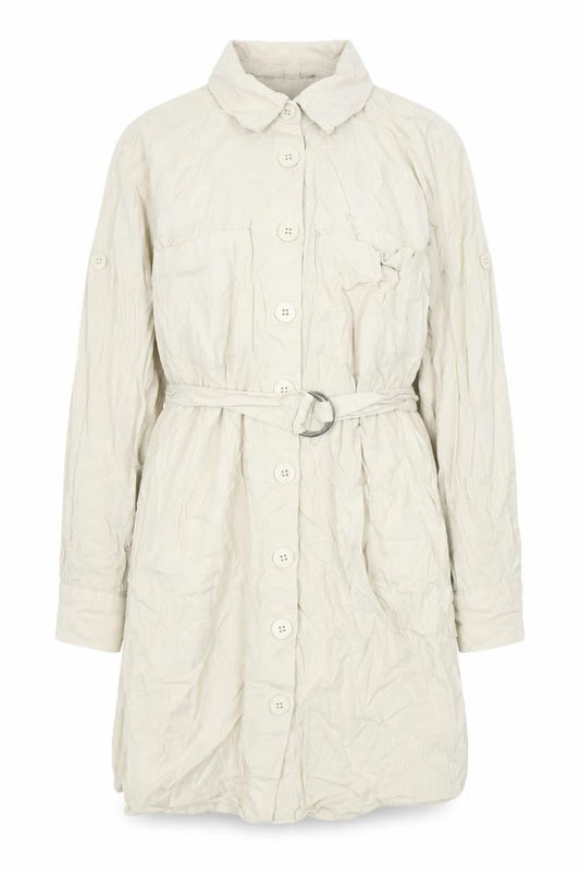 Womens UK Size 10 Topshop Beige Trench Coat