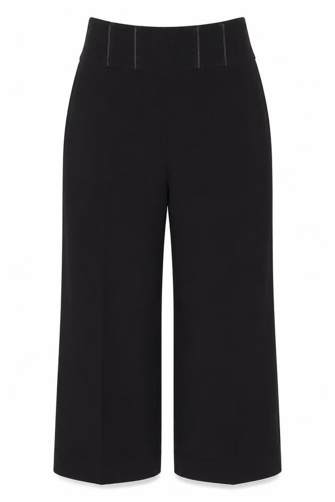 Womens UK Size 12 Marks and Spencer Regular Fit Dress Pants Black Trousers