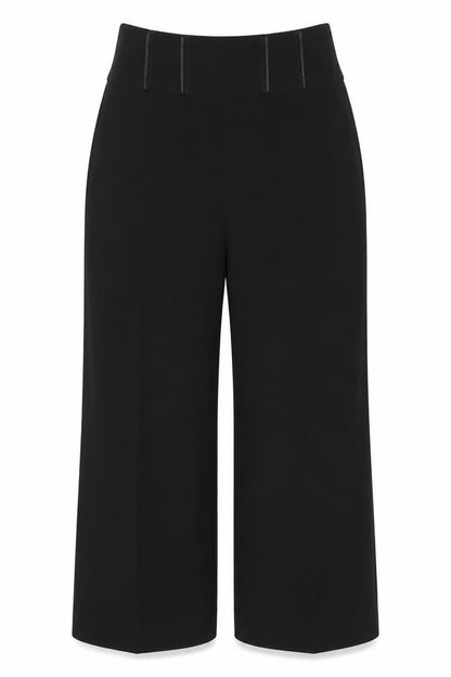 Womens UK Size 12 Marks and Spencer Regular Fit Dress Pants Black Trousers