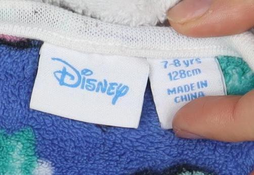 Disney Girls White Stitch Christmas Pyjama Top 8-9 Years