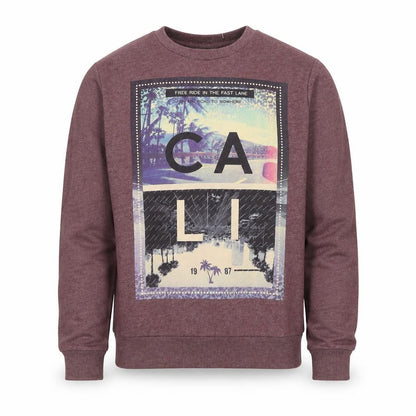 Mens UK Size M River Island Purple Pullover Sweatshirt