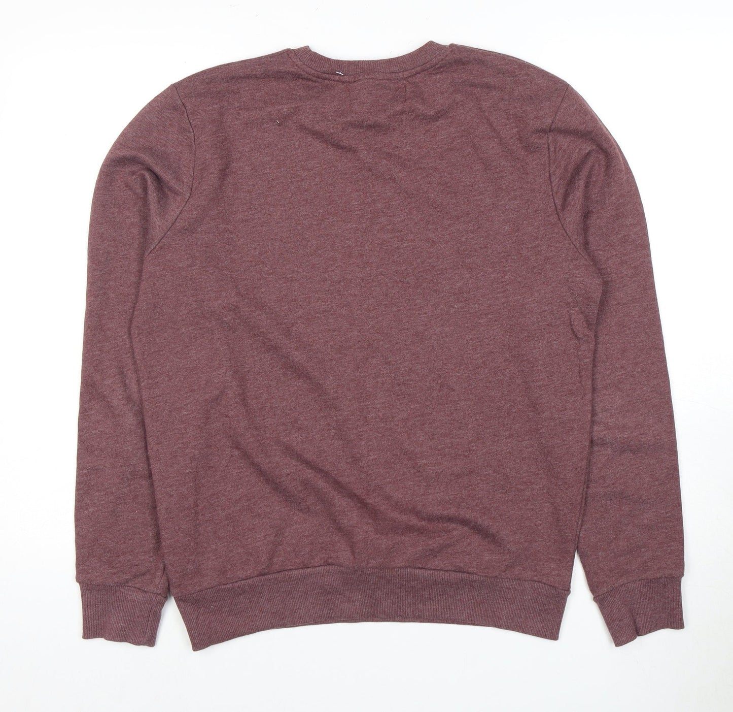 Mens UK Size M River Island Purple Pullover Sweatshirt