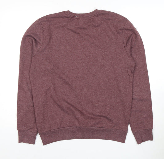 Mens UK Size M River Island Purple Pullover Sweatshirt