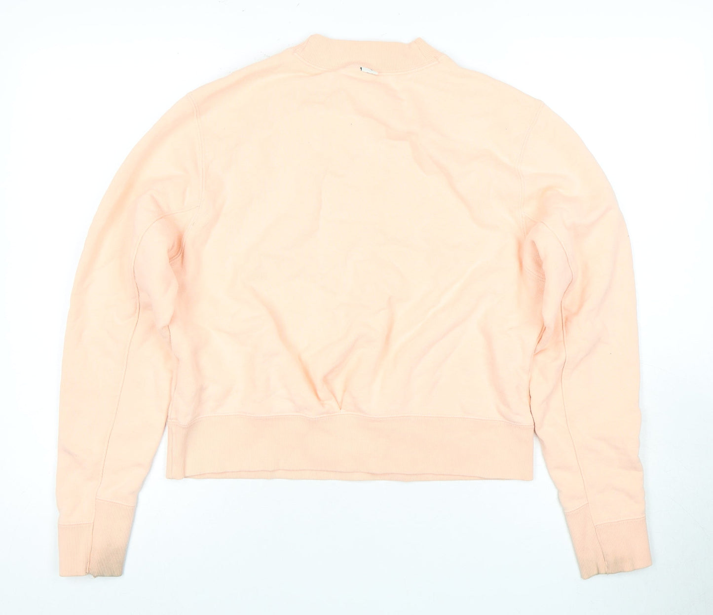 Puma Women's Peach Sweatshirt - Size 10 - Soft Cotton