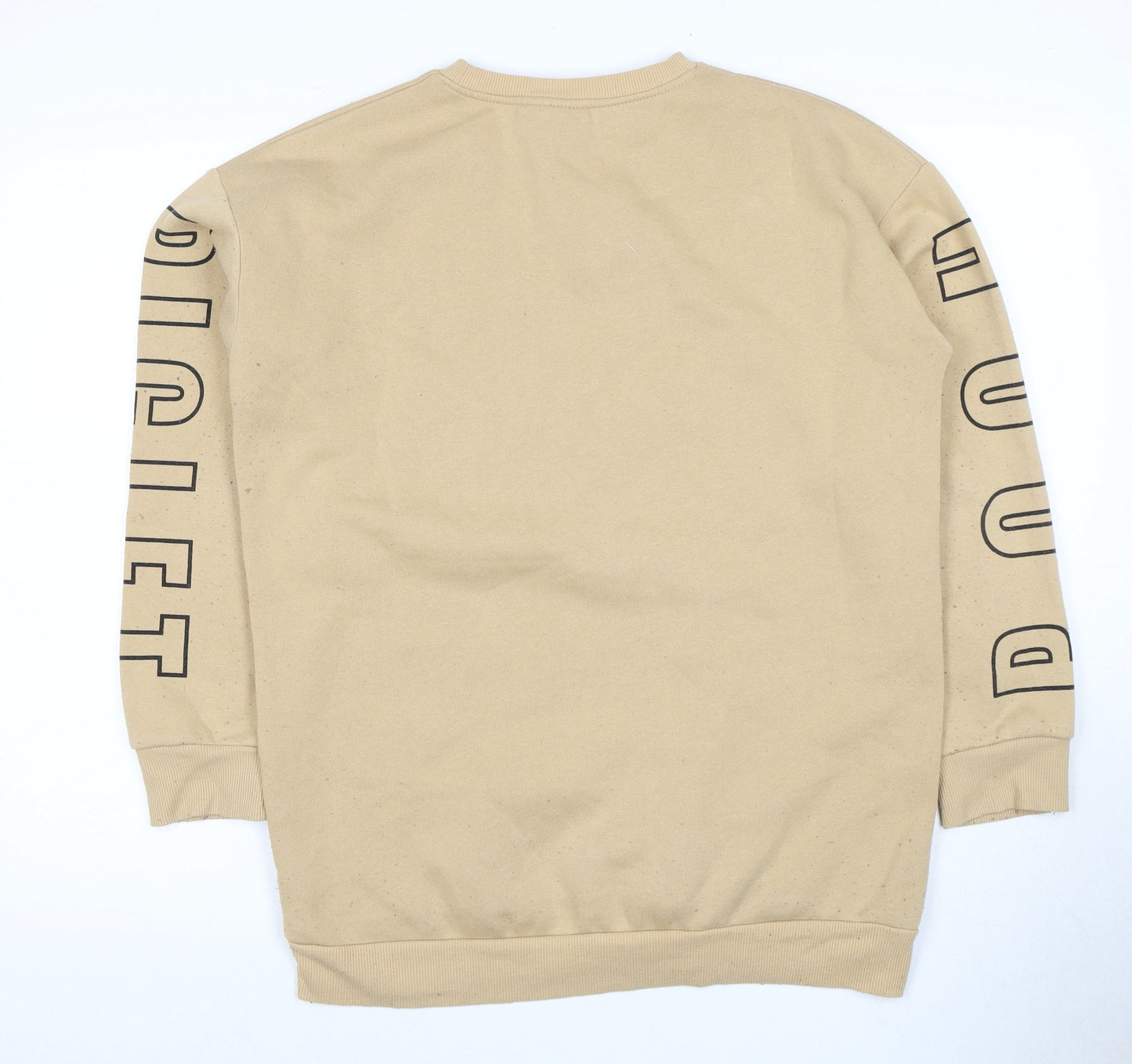 Womens UK Size 12 Disney Beige Pullover Sweatshirt