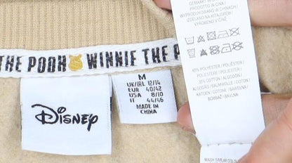 Womens UK Size 12 Disney Beige Pullover Sweatshirt
