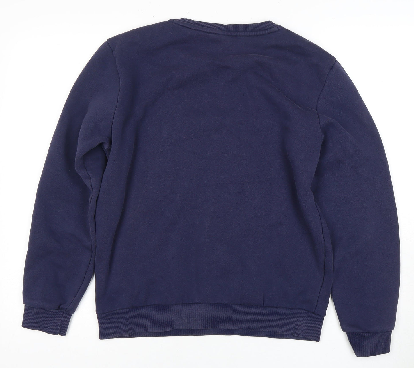 Puma Unisex Adults Blue Sweatshirt, Size S, Crew Neck