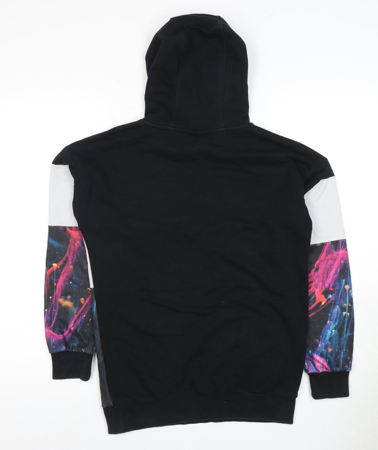 Hasbro Boys Black Hoodie, Size 12-13, Graphic Print Pullover