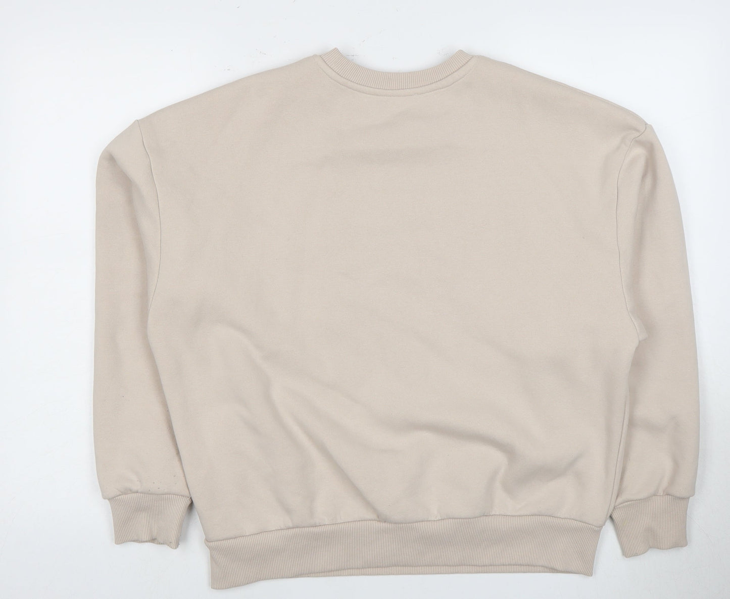 Stradivarius Beige Women's Sweatshirt, Size 6