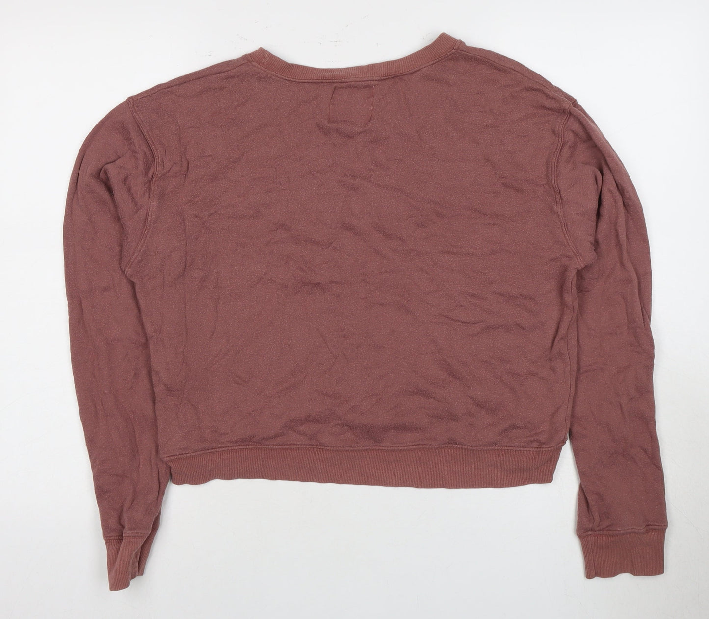 Womens UK Size 4XL Pull&Bear Purple Pullover Sweatshirt
