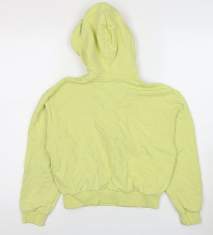 Zara Women’s Green Pullover Hoodie - Size S