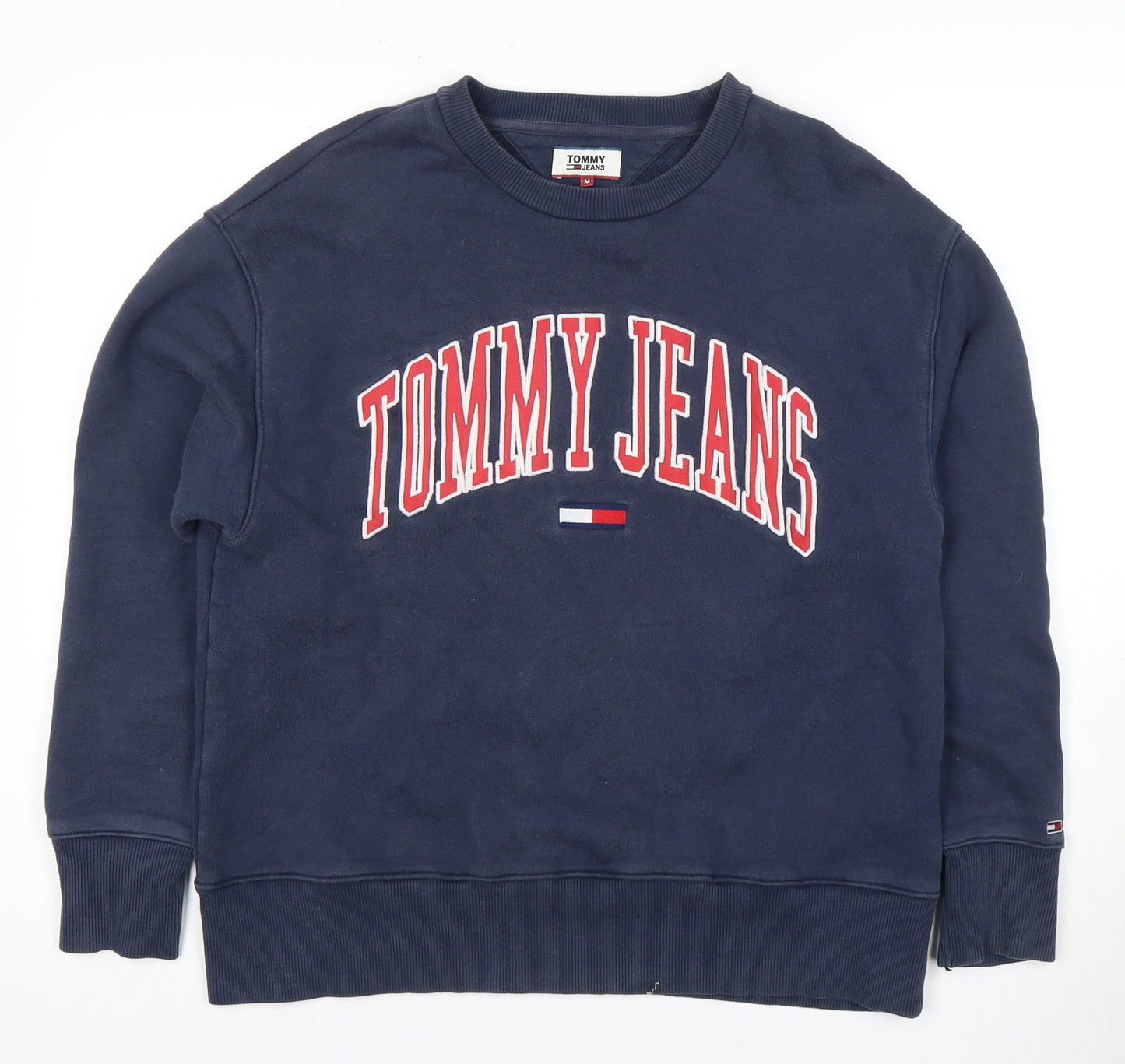 Tommy Jeans Men's Blue Pullover Sweatshirt M