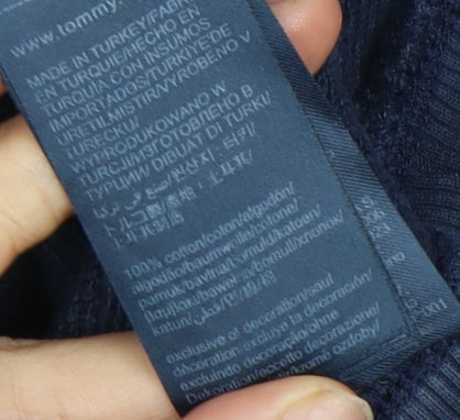 Tommy Jeans Men's Blue Pullover Sweatshirt M