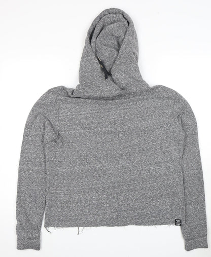 SuperDry Women's Grey Hoodie M - Lightweight Casual