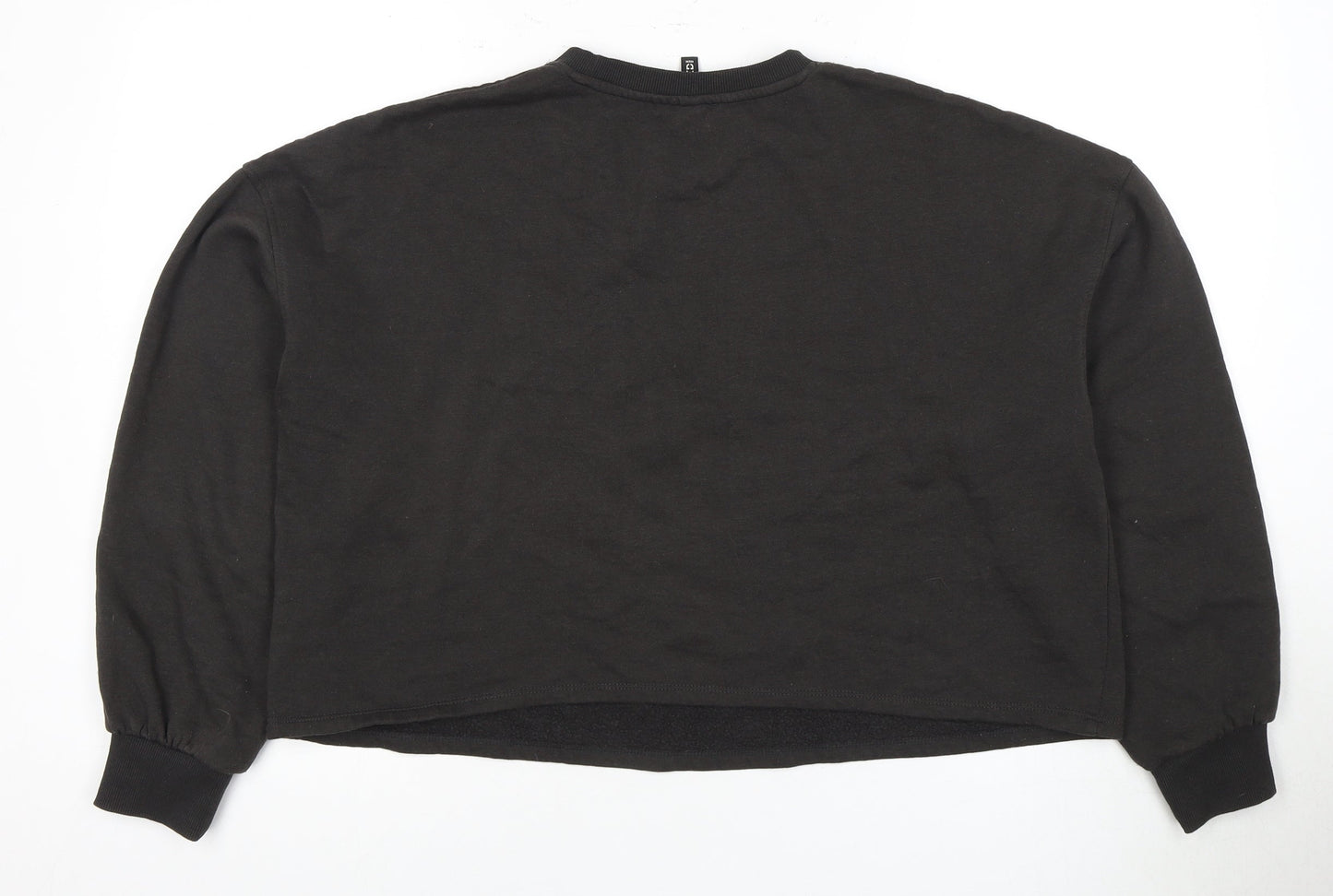 H&M Unisex Black Tiger Print Sweatshirt, Size L