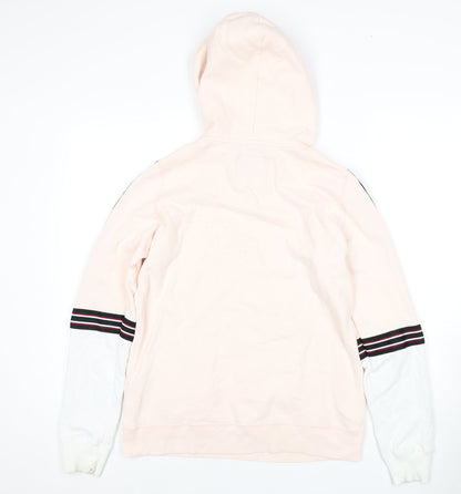 Hollister Women's Pink Pullover Hoodie Size S