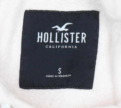 Hollister Women's Pink Pullover Hoodie Size S