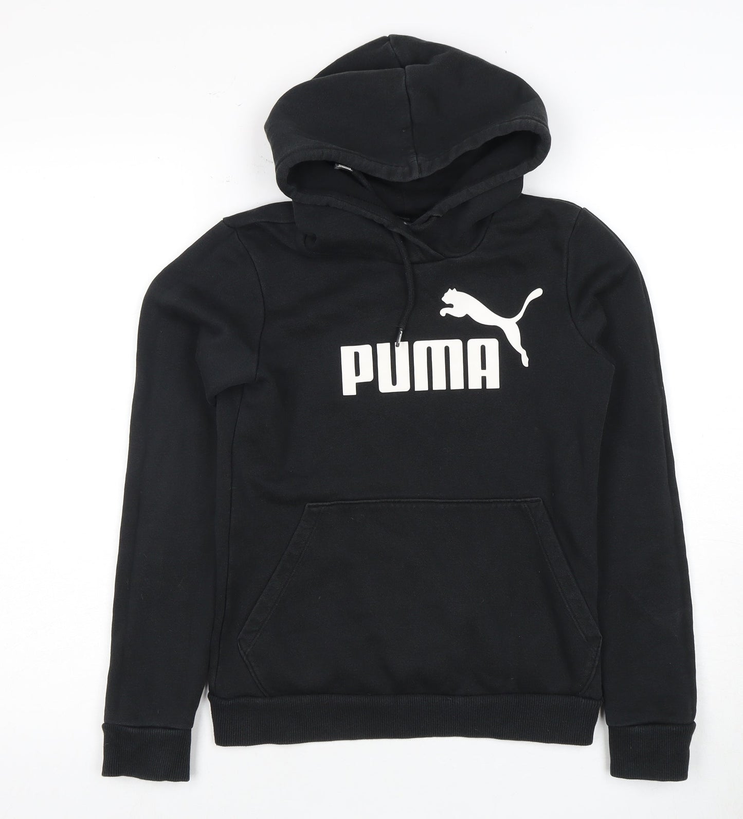 Puma Women's Black Pullover Hoodie - Size 6