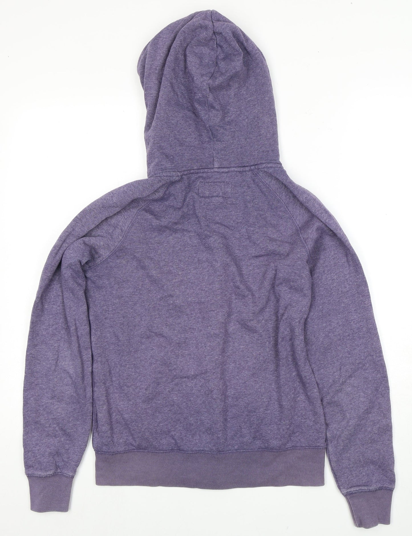 Unisex Adults UK Size 10 Plus Jack Wills Purple Full Zip Hoodie