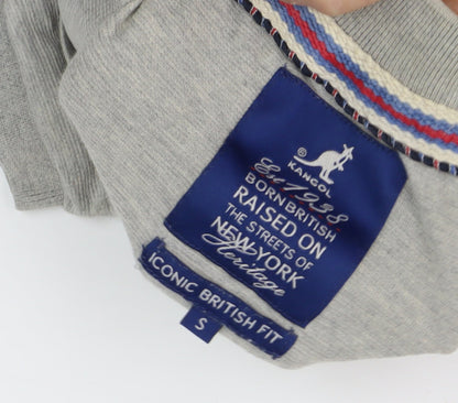 Kangol Boys Grey Polo Shirt, S, Casual Short Sleeve Logo
