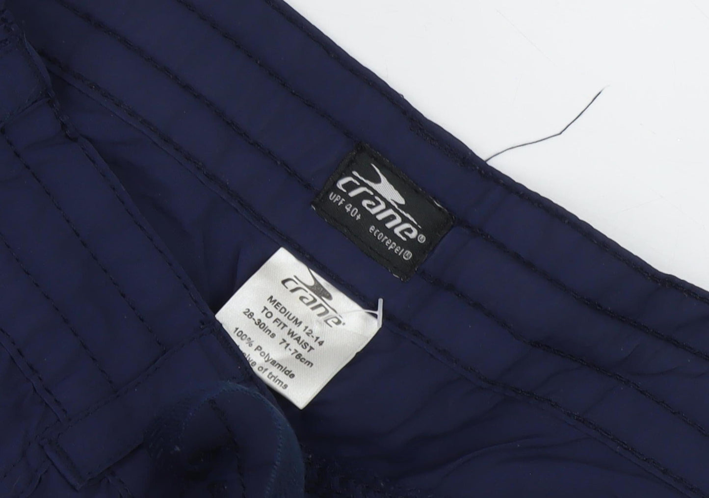 Crane Women's Blue Cargo Trousers Size M