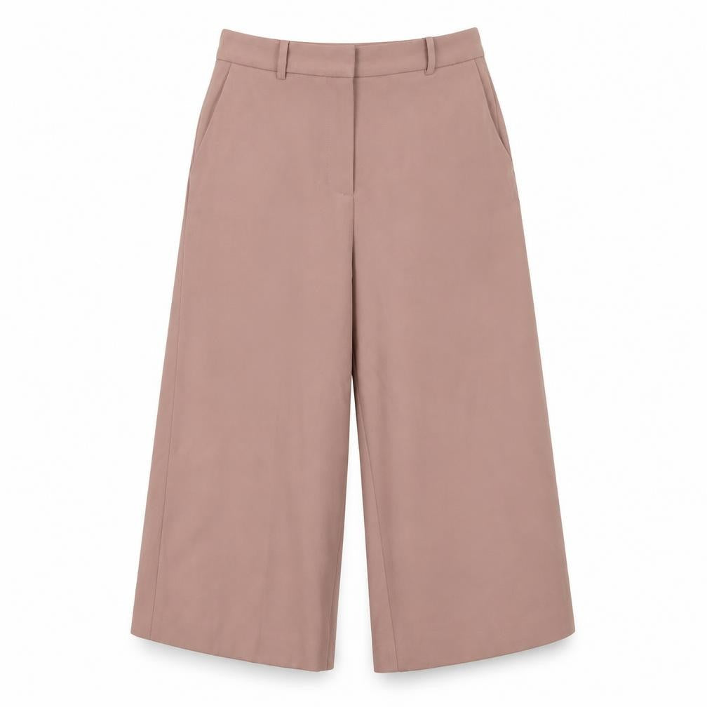 Womens UK Size S Zara Basic Regular Fit  Pink Trousers