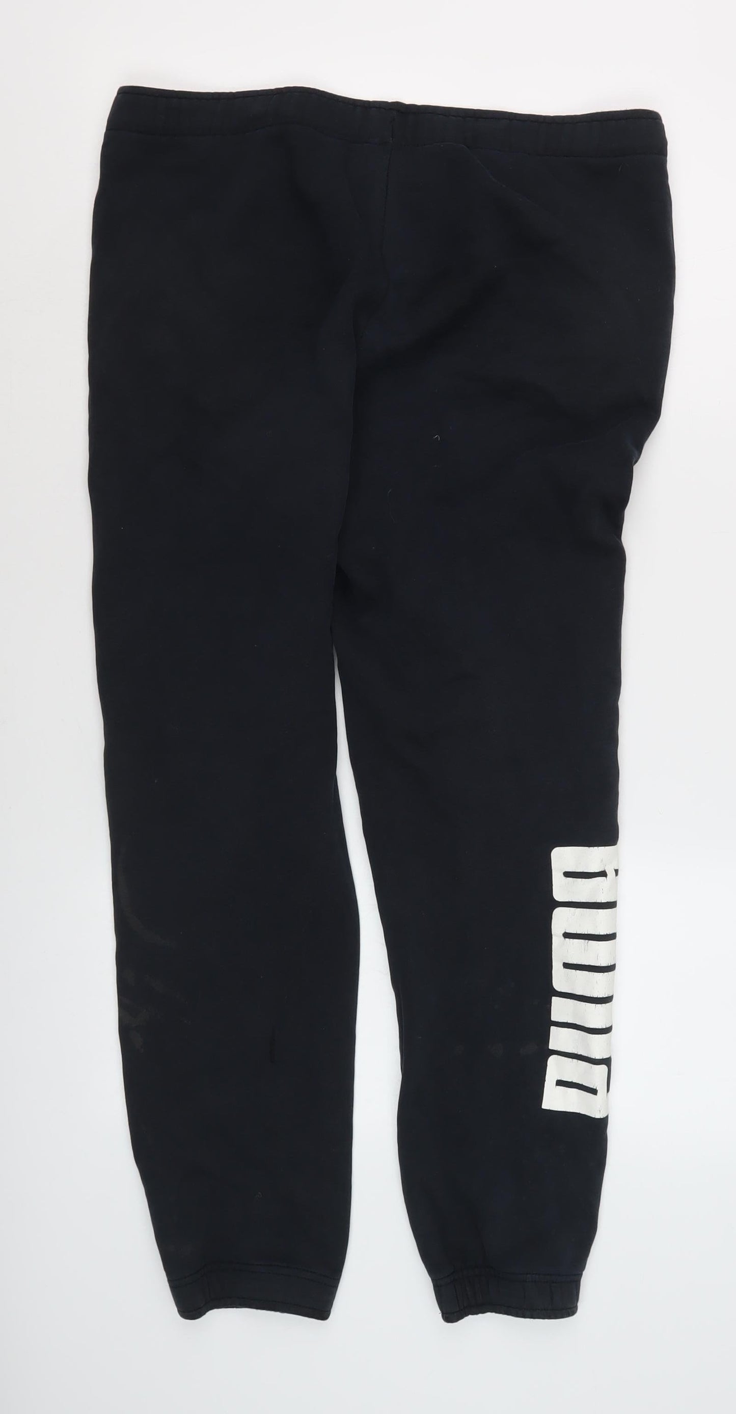 Puma Men's Black Jogger Trousers - Size S