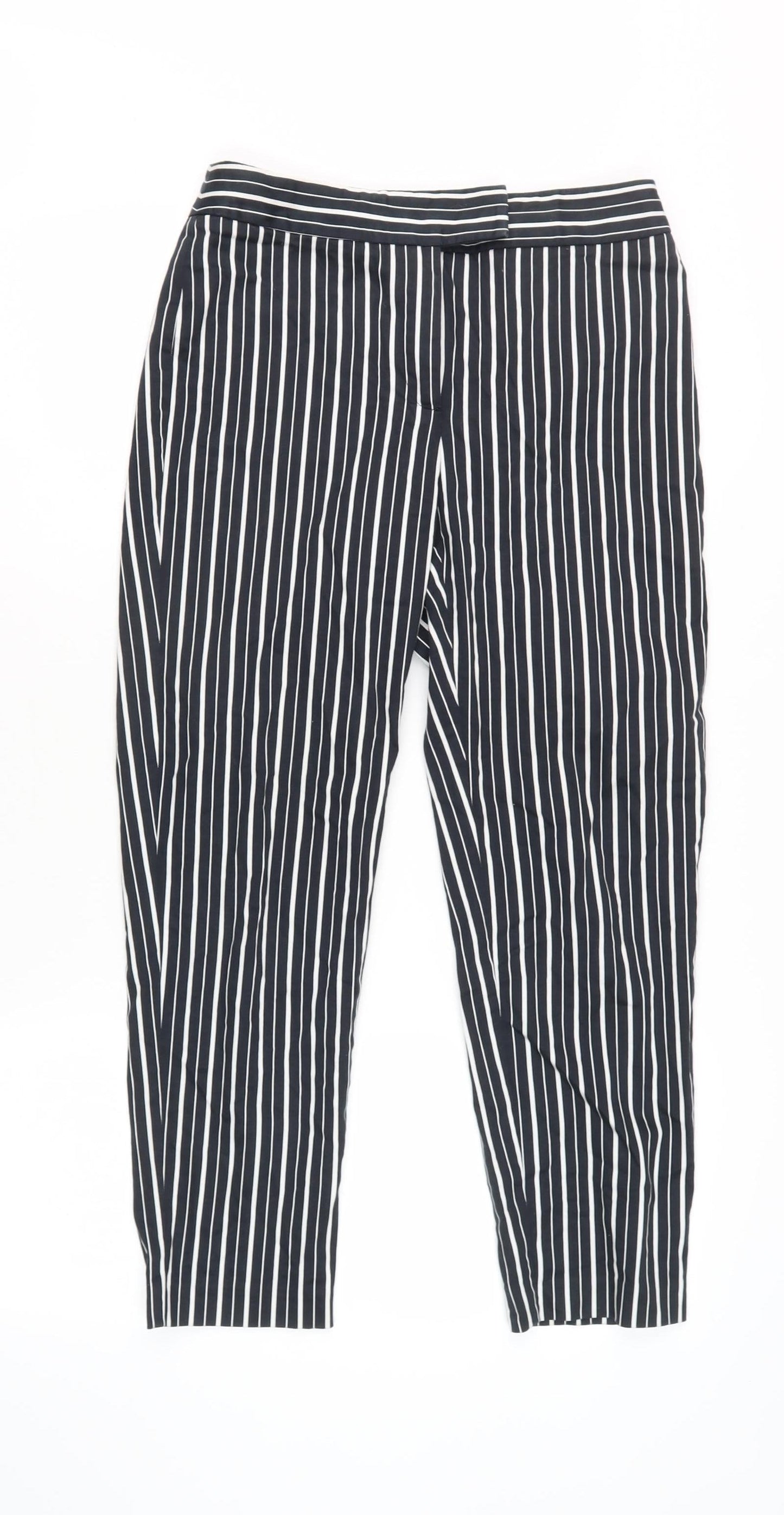Womens UK Size 8 Marks and Spencer   Black Trousers