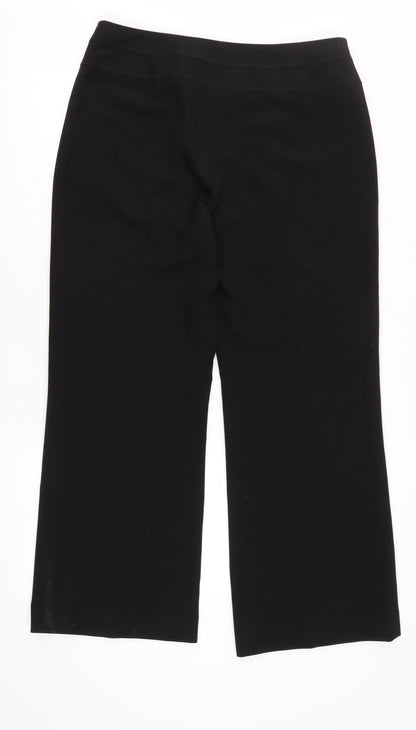 Womens UK Size 14 Debenhams   Black Trousers
