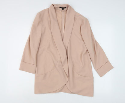New Look Beige Women's Jacket, Size 10, 3/4 Sleeve Casual Wear