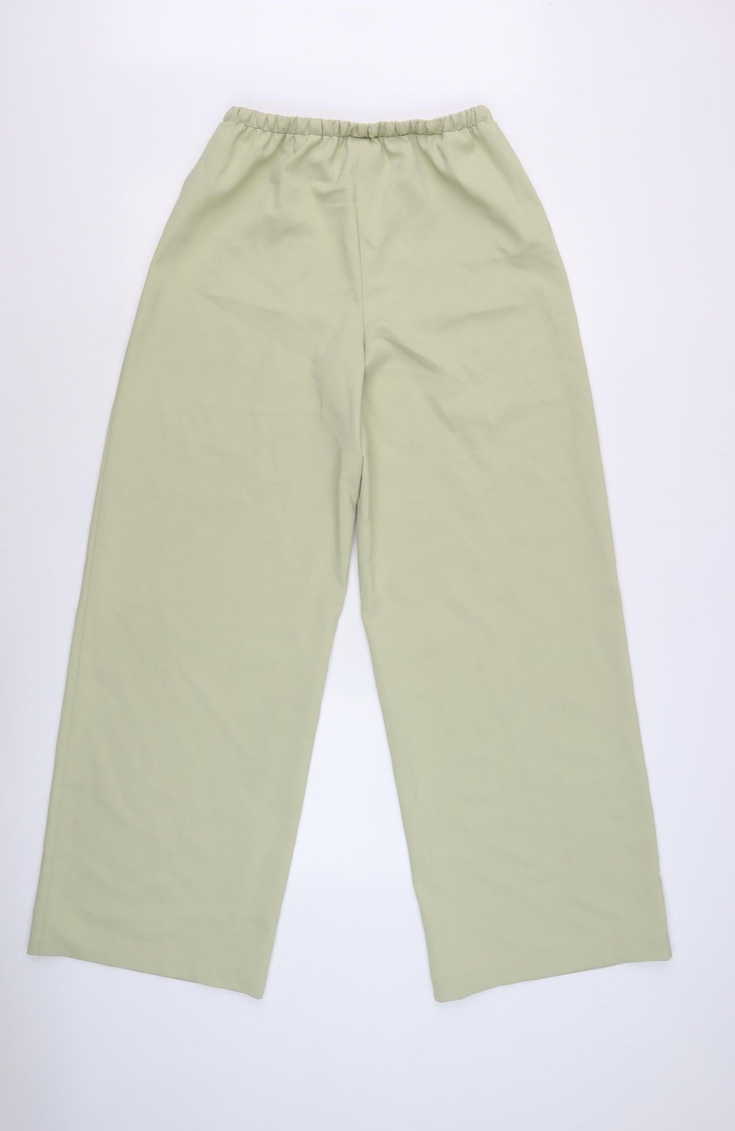 Missguided Women's Green Wide-Leg Trousers, Size S