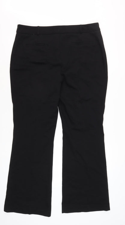 V by Very Women's Black Flared Dress Pants Size 20