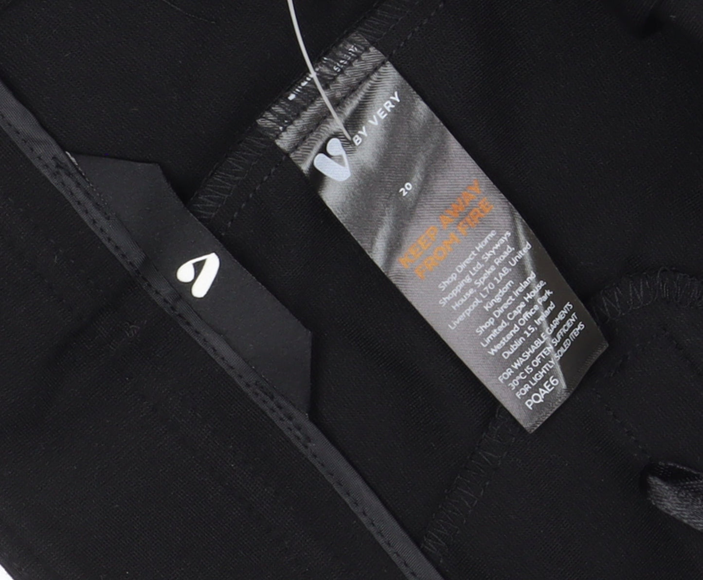 V by Very Women's Black Flared Dress Pants Size 20