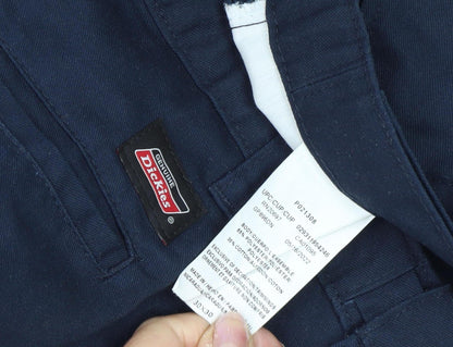 Dickies Unisex Blue Straight Leg Casual Trousers