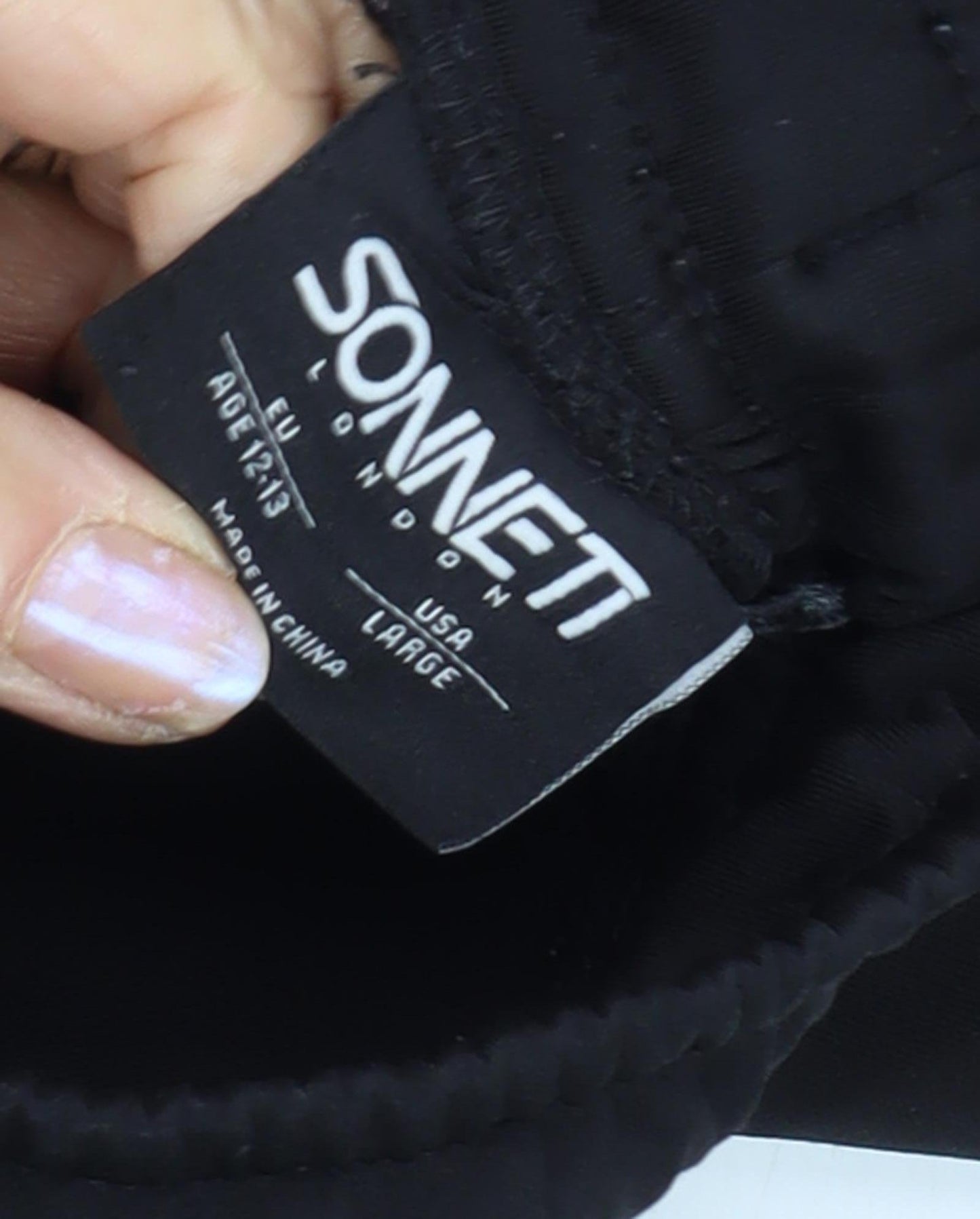 Sonneti Boys Black Jogger Trousers, Size 13 Years, Activewear