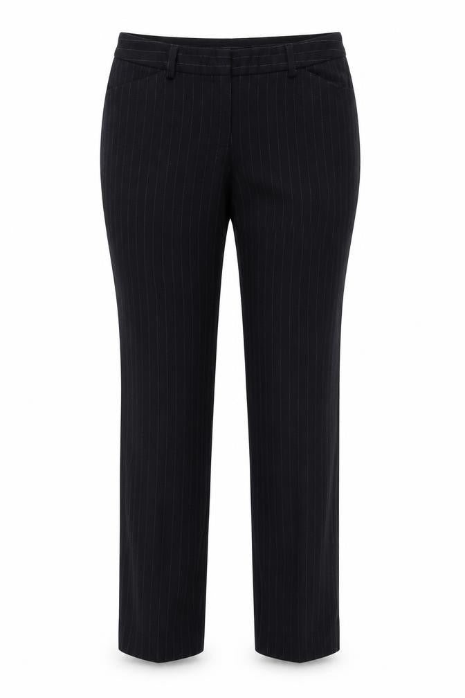 Womens UK Size 10 Katherine Barclay Regular Fit Dress Pants Black Trousers