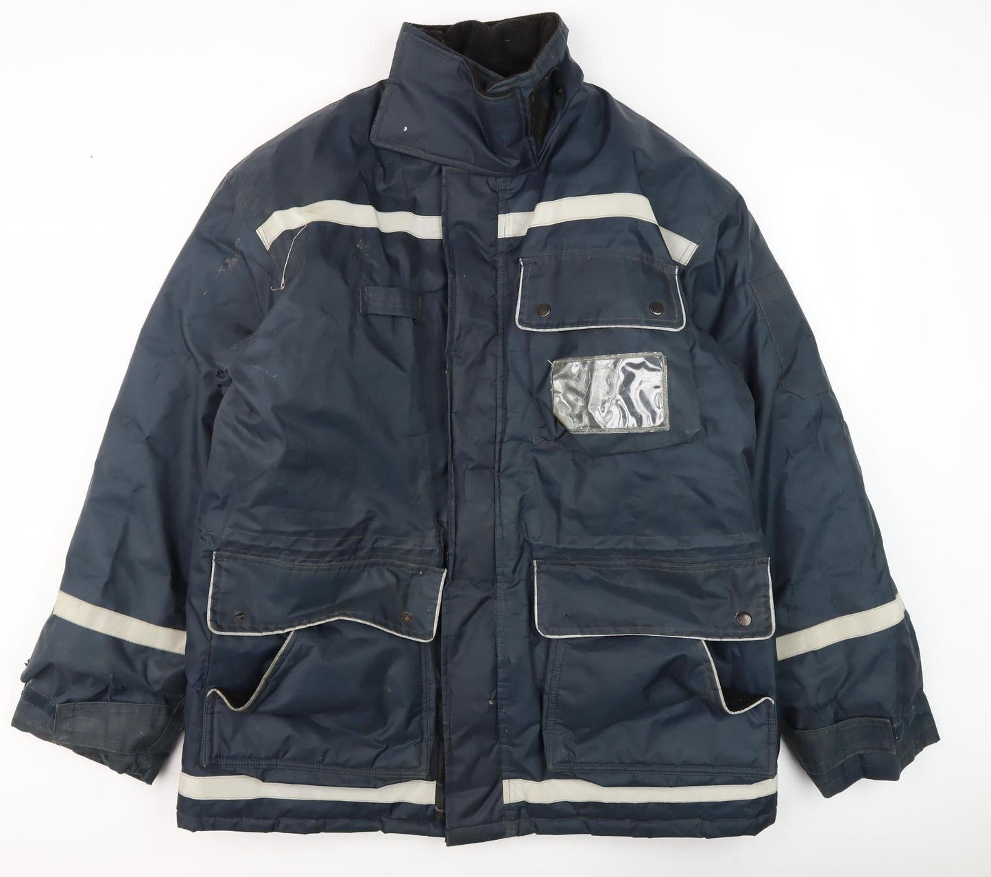 Mens UK Size L insul8 Blue Parka Coat