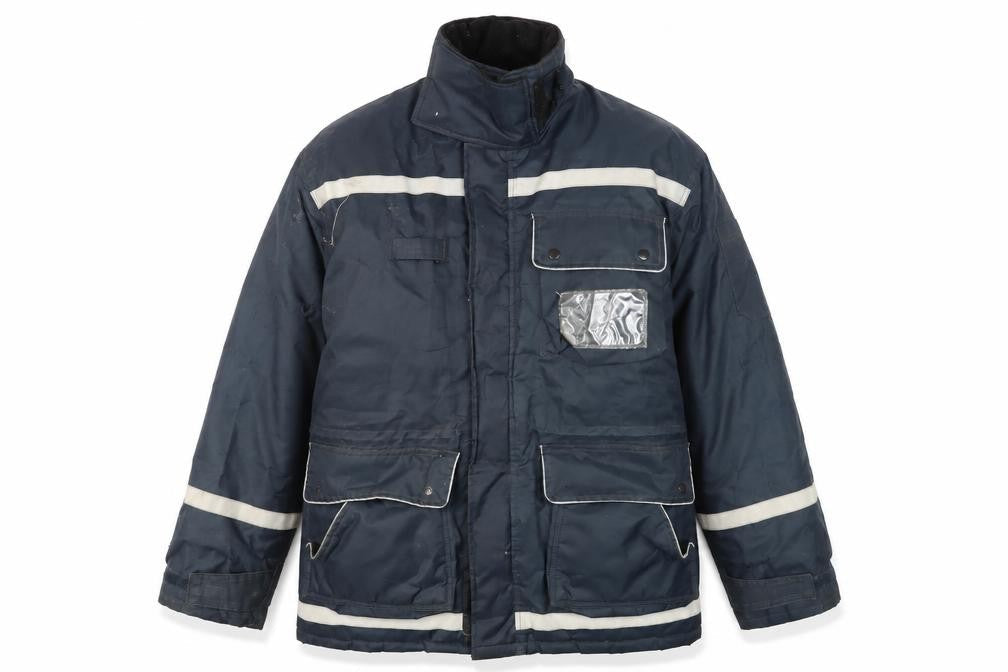 Mens UK Size L insul8 Blue Parka Coat