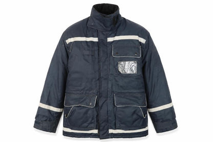 Mens UK Size L insul8 Blue Parka Coat