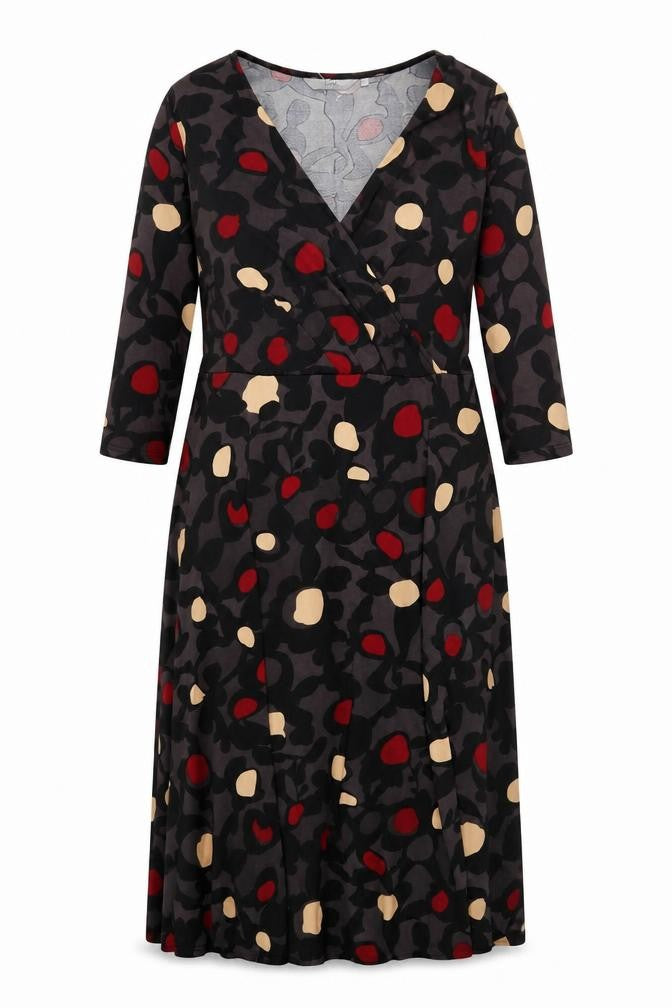 Isle Women's Multicoloured Wrap Dress Size 16