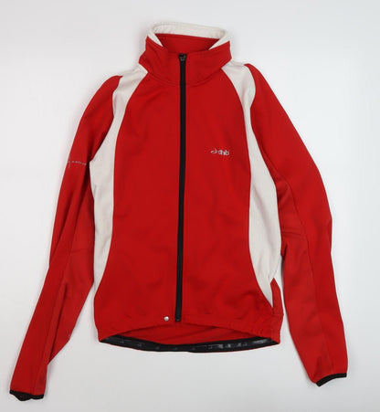 DHB Men's Red Windbreaker Jacket - Size S