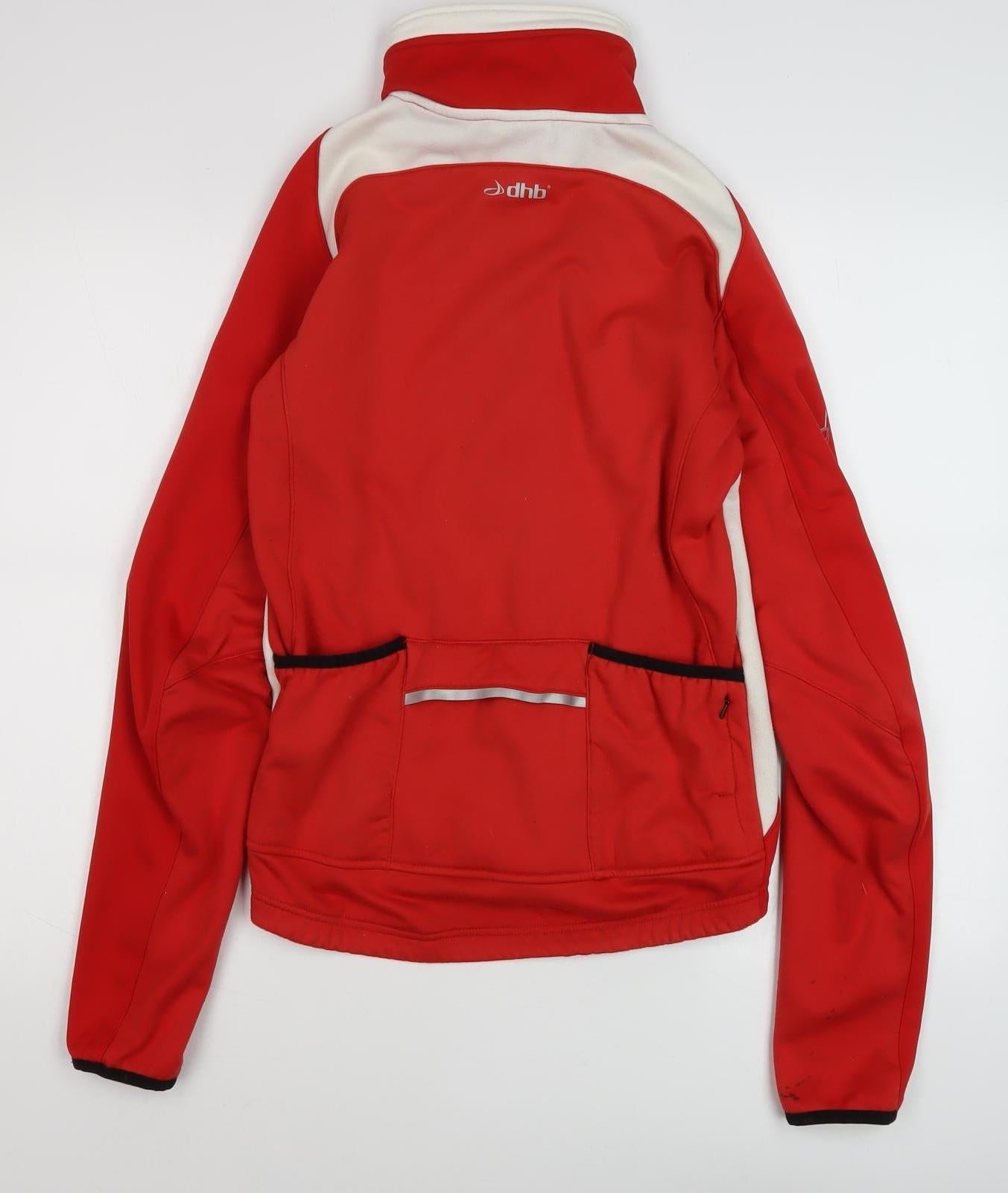 DHB Men's Red Windbreaker Jacket - Size S