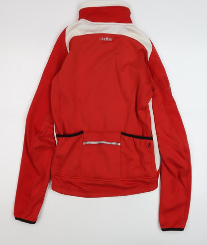 DHB Men's Red Windbreaker Jacket - Size S