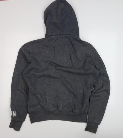 Superdry Men's Grey Pullover Hoodie L - Sport & Style