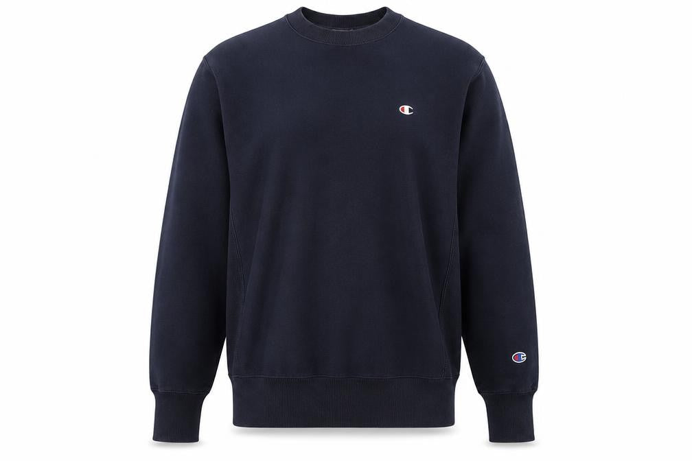 Mens UK Size L Champion Blue Pullover Sweatshirt